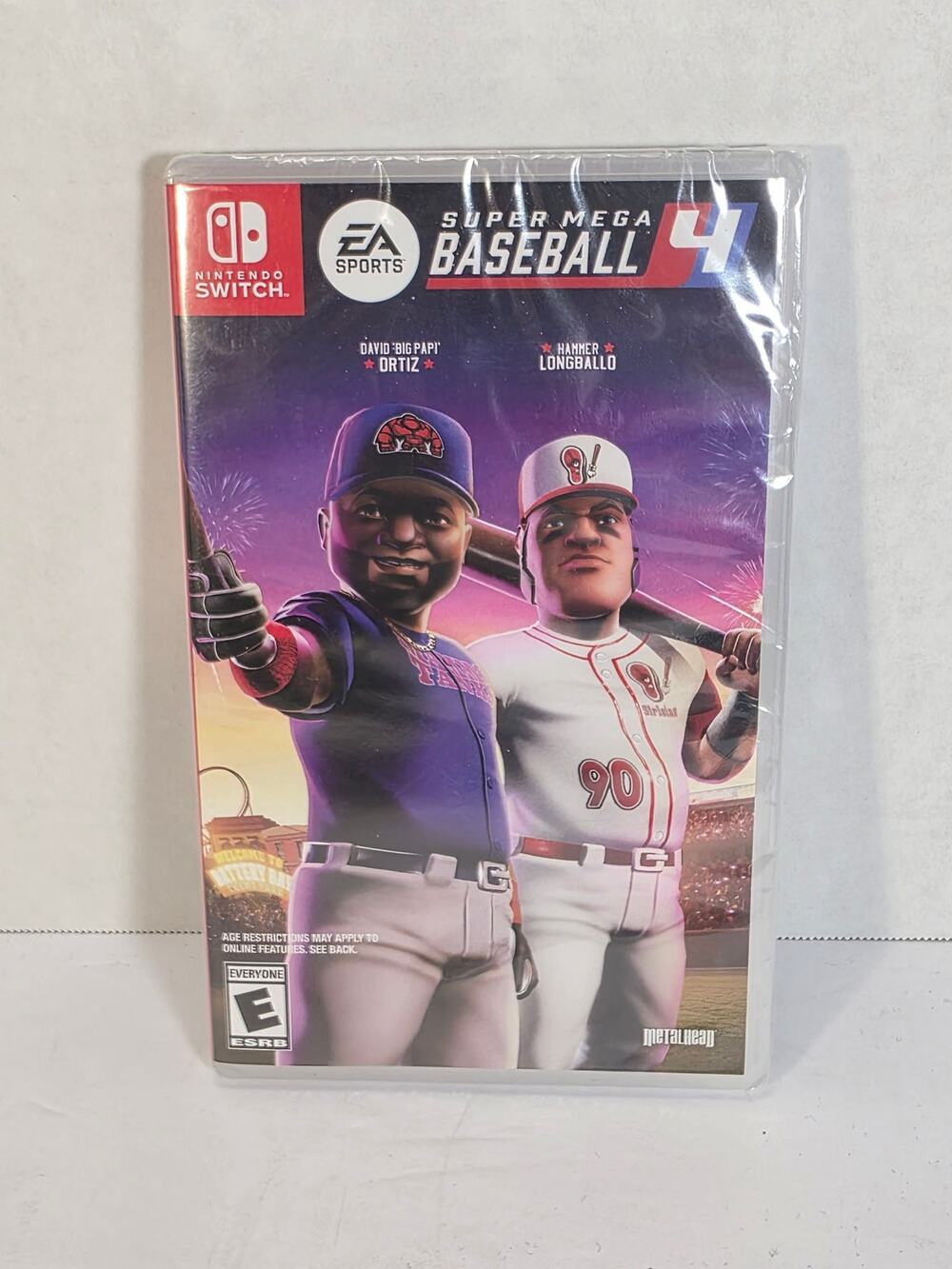 Super Mega Baseball 4 Nintendo Switch Brand New Factory Sealed